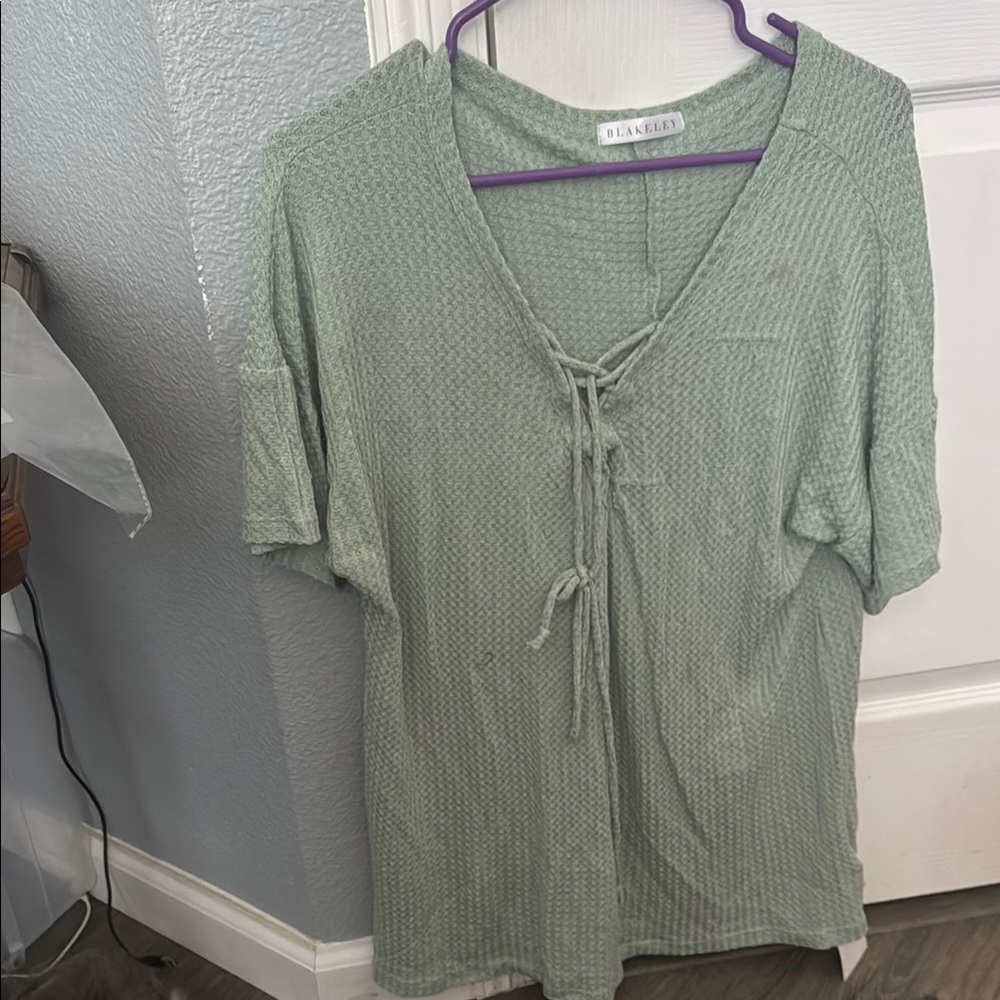 Sage Green Women's Blouse